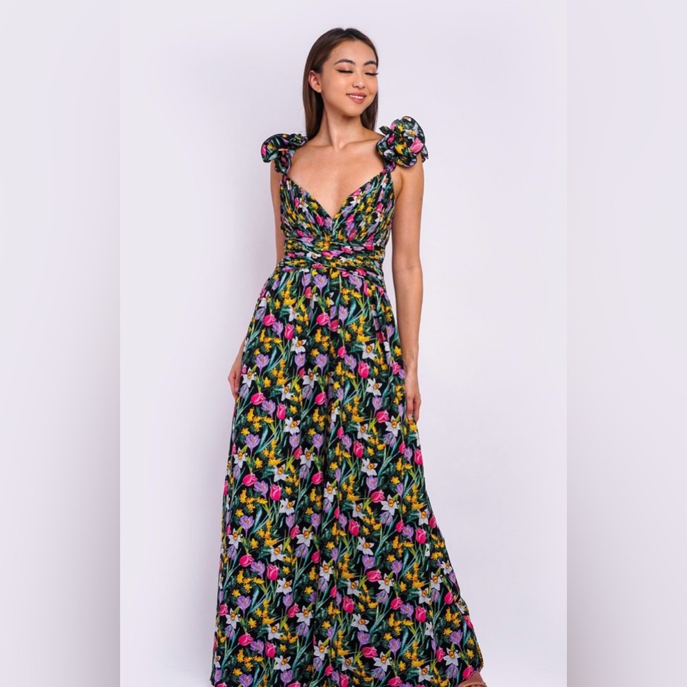 Chloe Dao floral jumpsuit
